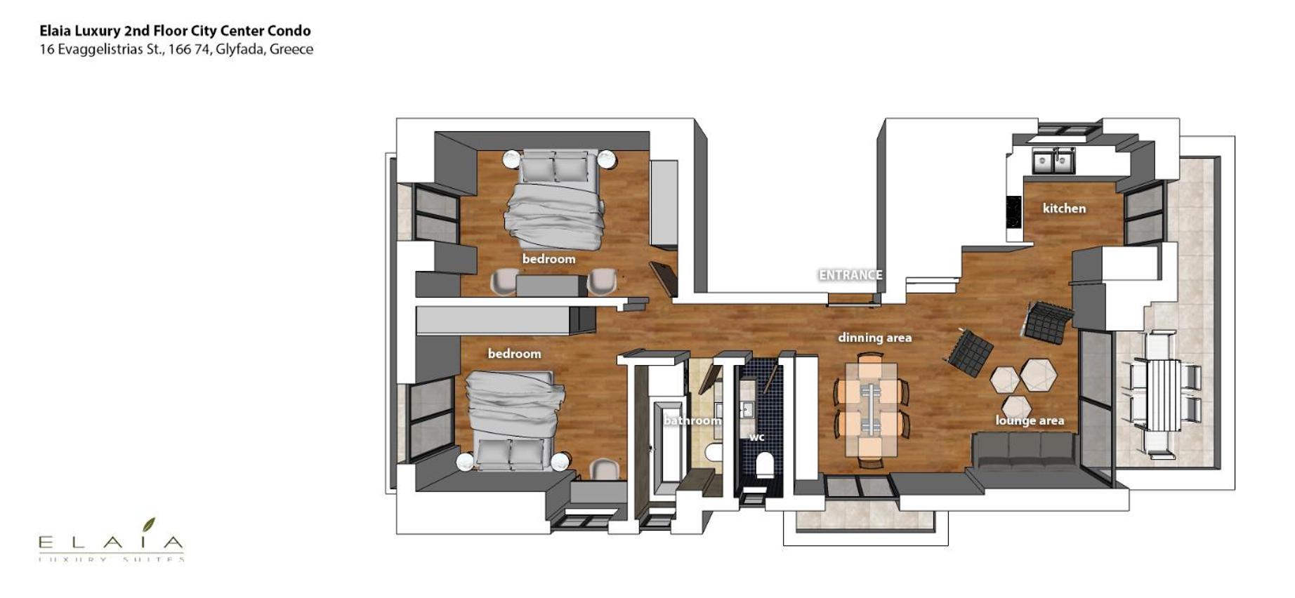 Elaia Luxury Condo Glyfada Атина Екстериор снимка